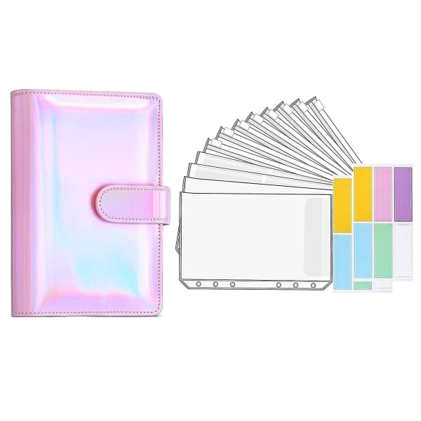 Budget Planner Cash Binder Envelope Laser Pink-14pcs