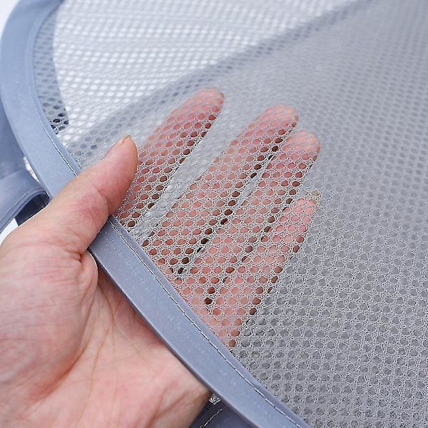 Foldable Laundry Baskets Pop Up Easy Open Mesh Laundry Clothes Hamper Basket For College Dorm Black