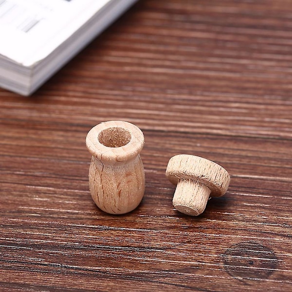 Mini Bil Diffuser i Tre/Eterisk Olje Diffuser/Aromaboks i Bøk 3PCS