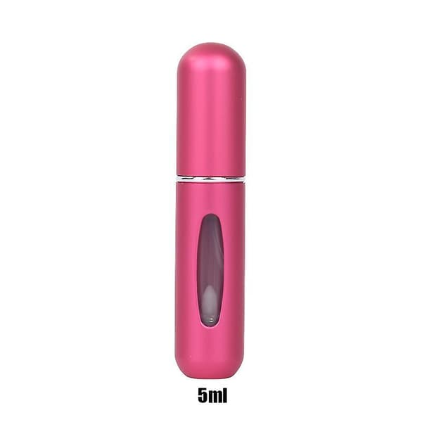 8ml Bærbar Mini Gjenfyllbar Parfymeflaske Med Spray 5ml rose