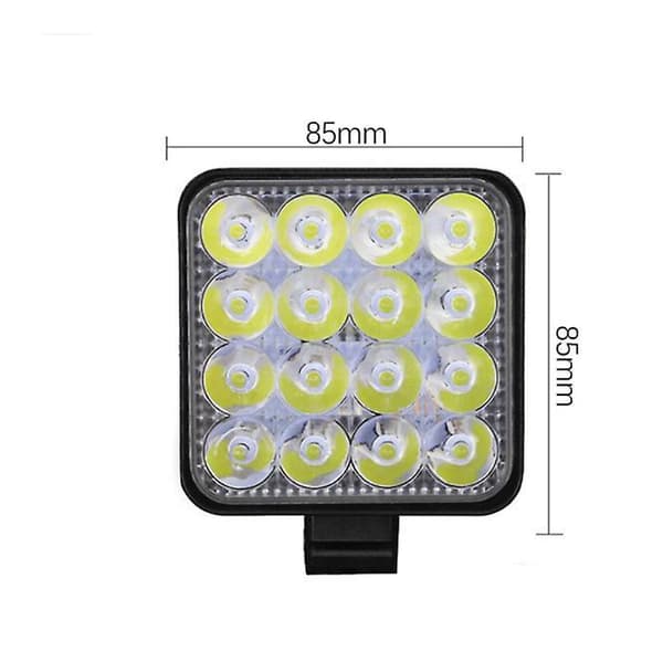 4Pcs Car LED Bar Worklight 48W Offroad Work Light 12V Auto Light Fog Lamp