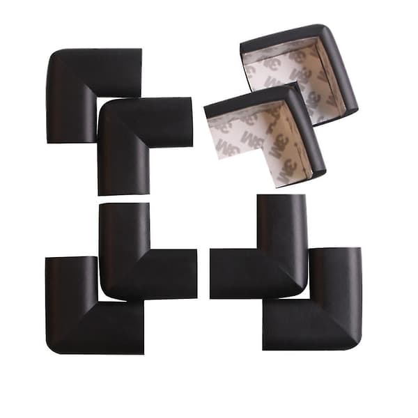 Corner And Edge Guards - 14ft (4.3m) [ 13ft Edge Cushion + 8 Corner Cushion ] Black