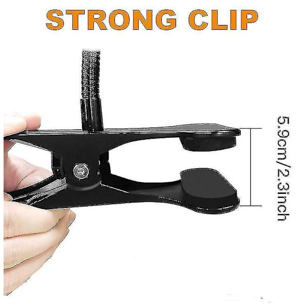 Clip-on Led Reading Light Usb Rechargeable Table Desk Lamb With Flexible Clamp