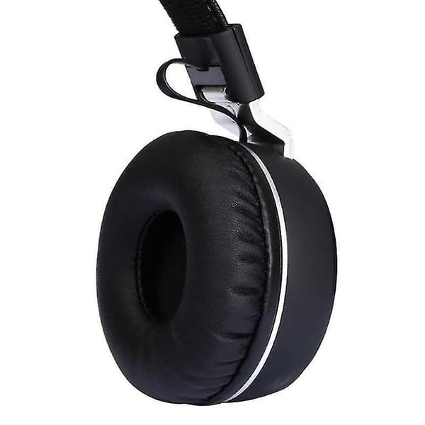 Headphones Wireless Bluetooth Headphones Over Ear Headset Stere BLACK
