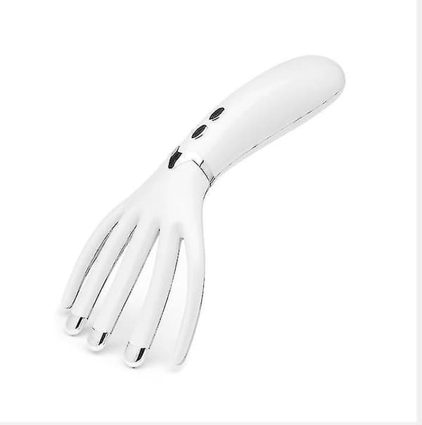 Yyh-electric Head Scalp Claw Massager Octopus Scratcher Massage Handheld Vibration Toolwhite