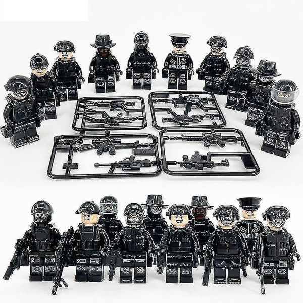Set Of 22 Minifigures And Jeep   Series Villain Mini Figures Building Block Toys