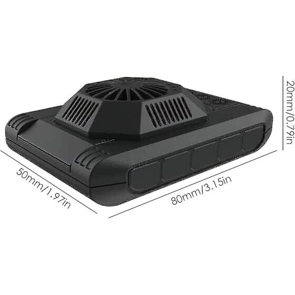 Cellphone Cooler Pad Portable Semiconductor Cooling Fan Cooling Pad For Mobile Phones Tablets no battery
