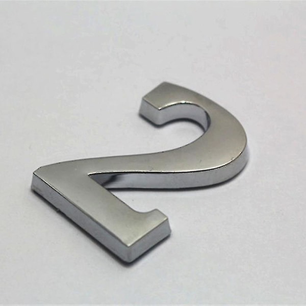 0-9 Mailbox Numbers 3d Self-adhesive Door House Numbers Stickers Street Address Numbers Mailbox Sign For Home Office Room 2