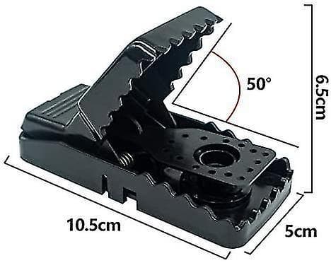 Reusable Mouse Trap 6 Pack Mouse Traps For Indoors And Outdoors That Kill Instantly Quick Effective And Highly Sensitive Rodent Catcher