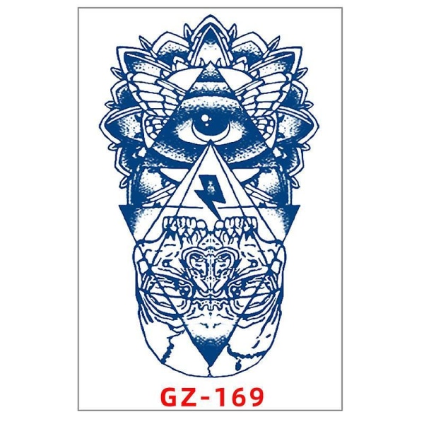 Realistic Temporary Tattoo Sticker Waterproof Long Lasting Diy Fake Tattoo Great Gifts For Women Men GZ169