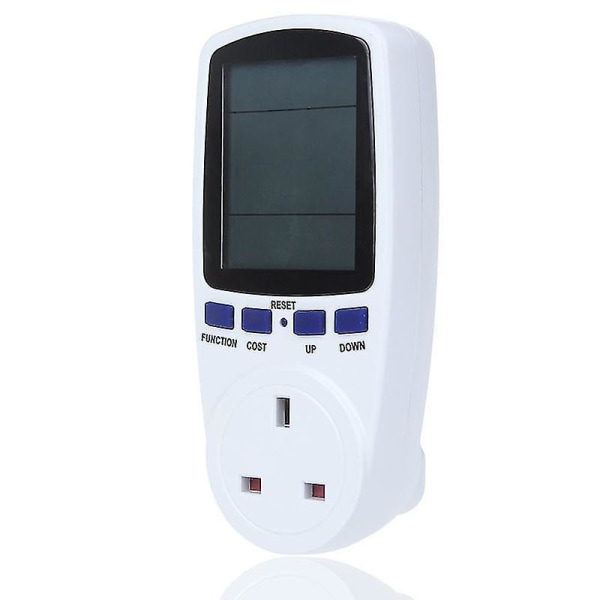 Electricity Usage Monitor, Electricity Power Consumption Meter Energy Monitor Timer Plug Watt Kwh Analyzer Plug-in With Lcd Display For Home Hotel