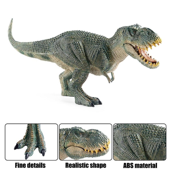 36,5 cm Tyrannosaurus Rex Figur King Kongs Dinosaurer Model med Bevægelig Mund Realistisk Dinosaur Action Model Legetøj