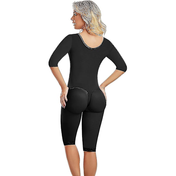 0710 Fajas Colombianas Reductoras Y Moldeadoras Post Surgery Compression Garment Full Body Shaper For Women 3XL XL