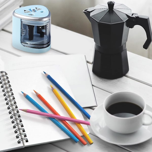 Electric Pencil Sharpener With Battery Operated, Pencils Sharpener Automatic Supplies
