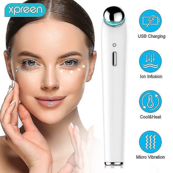 Yyh-electric Eye Massager Anti Aging Wrinkle Eye Patch Relief Dark Circle Puffiness|microcurrent Device