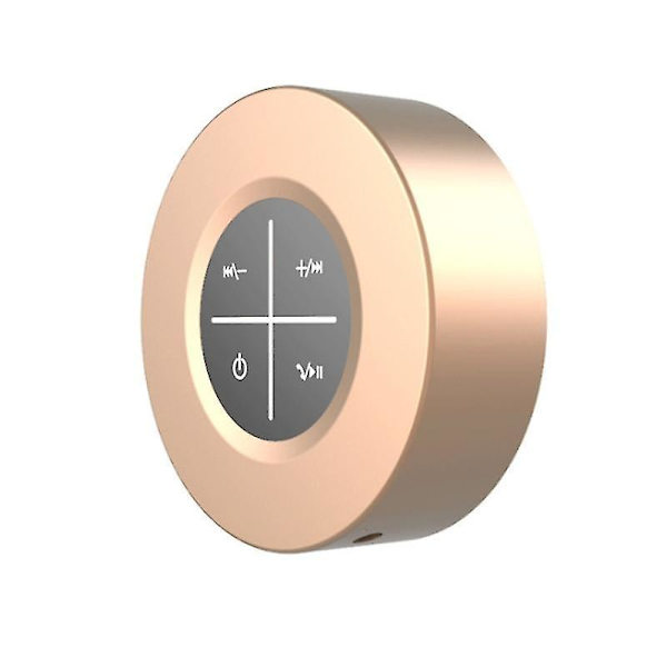 Bluetooth-compatible Speaker Touch Wireless Mp3 Player Golden