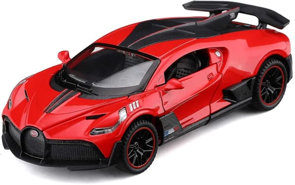Bugatti Divo Støpt Bil, sinklegering Støpemodell Leketøy Bil Trekk Tilbake Ca