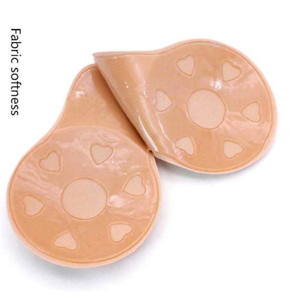 Rabbit Ear Chest Stickers Breathable Chest Stickers Anti-sagging Ultra-thin Silicone Chest Stickers white 9.5cm