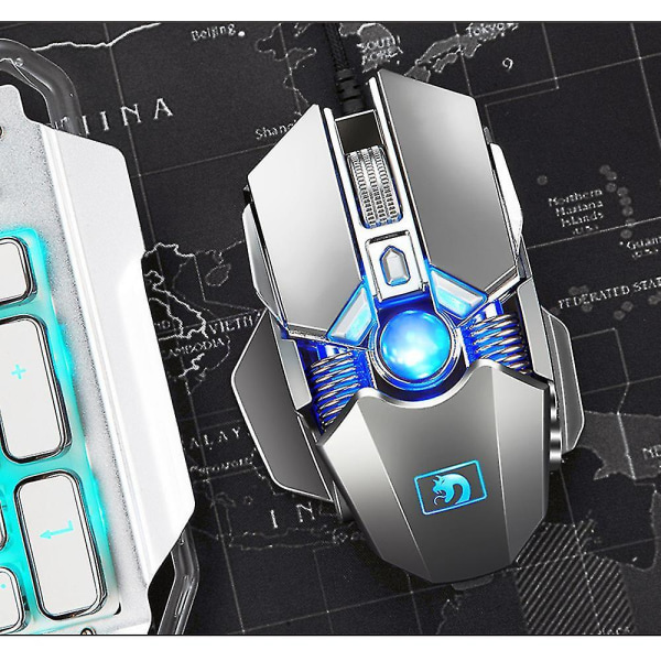Mechanical Gaming Mouse Wired, Adjustable Dpi For Professional