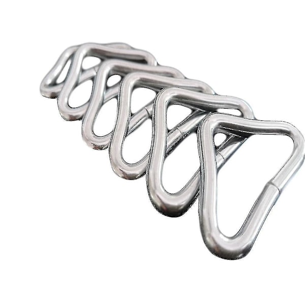 Trampoline Jumping Bed Bungee Iron Buckle / Triangle Ring