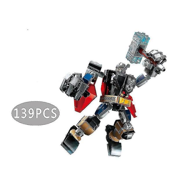 12 cm Disney Avengers Thor Samlede Byggeklods Legetøj
