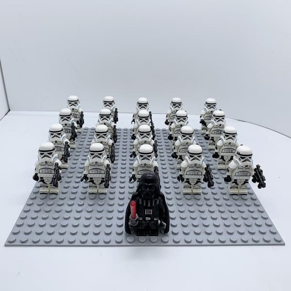 21 stk. Star Wars Empire Storm Trooper Minifigurer Barneleker