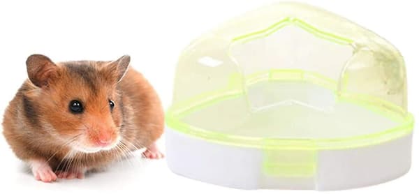 Plast Hamster Badekar Hamster Toalett Sandbad Kattedo Med S