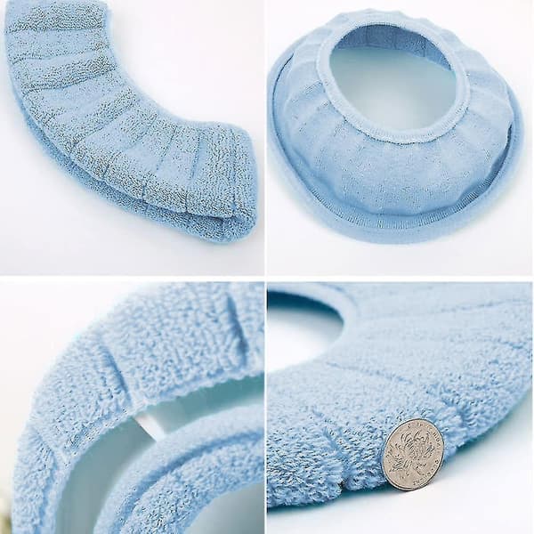 Bathroom Soft Thicker Warmer Stretchable Washabletoilet Seat  Pads
