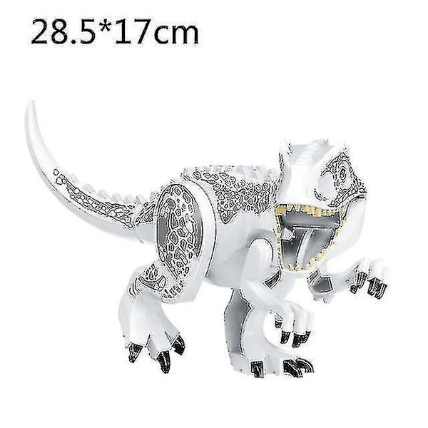 Beculertyjurassic Dinosaur World Series Byggeklodser Triceratops Indominus Rex Big Shot | Byggeklodser