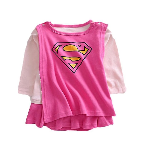 Infant Baby Boy Girl Superhero Romper Jumpsuit Toddler Costume Outfit Superman B 18-24 Months