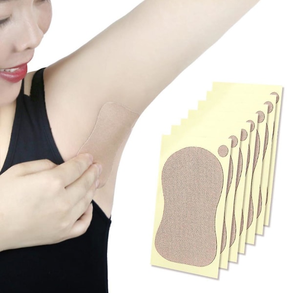 10/20/50x Engangs Antiperspirant Klistremerker for Armhuler Svetteputer Fot Deodorant Patch 20pcs