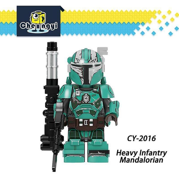 8 stk. Mandalorian Star Wars Minifigurer Børn Samle Legetøj Stormtroopers