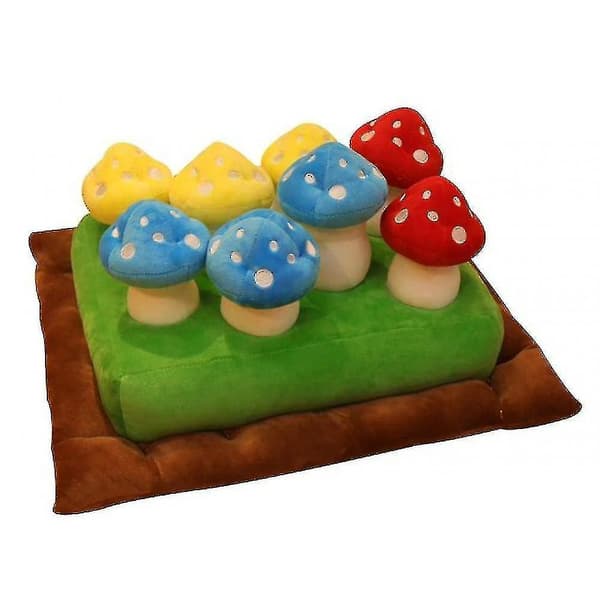 Mushroom Picking Pillow Simulation Mushroom Plush Toy