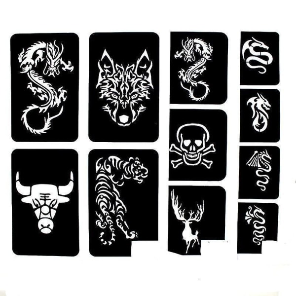 Tattoo Stencil For Face, Body Painting