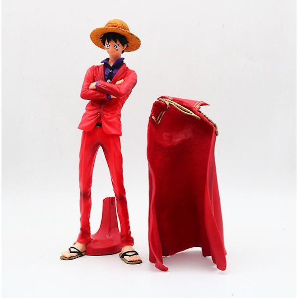 One Piece Tema Dukke Legetøj Monkey D. Luffy 25cm Samlerobjekt Gave