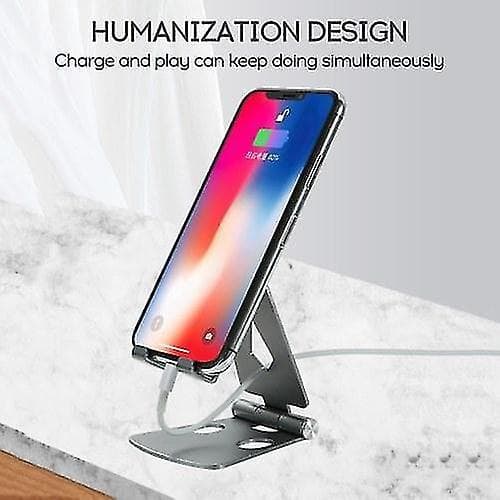 z16 Aluminium Alloy Double Folding Design Phone Bracket