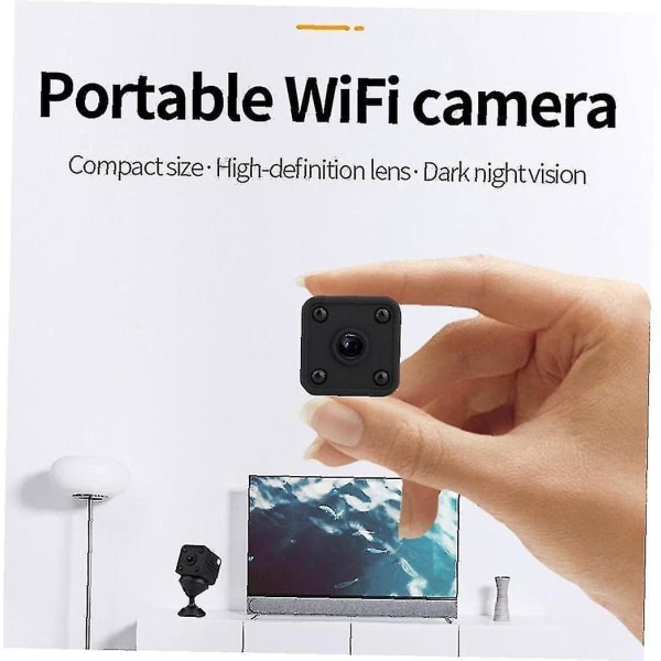 Mini Wifi Hd Wireless Security Camera With Night Vision Motion Detection(black)