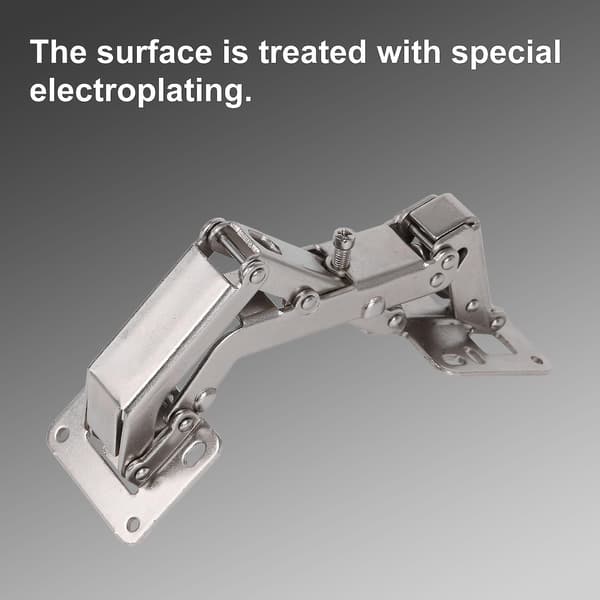 2x Soft Close Kithcen Cabinet Door Hinges 170 Degree W/ Screws Silver