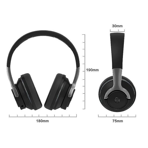 Headphones Wireless Bluetooth Headphones Over Ear Headset Stere B