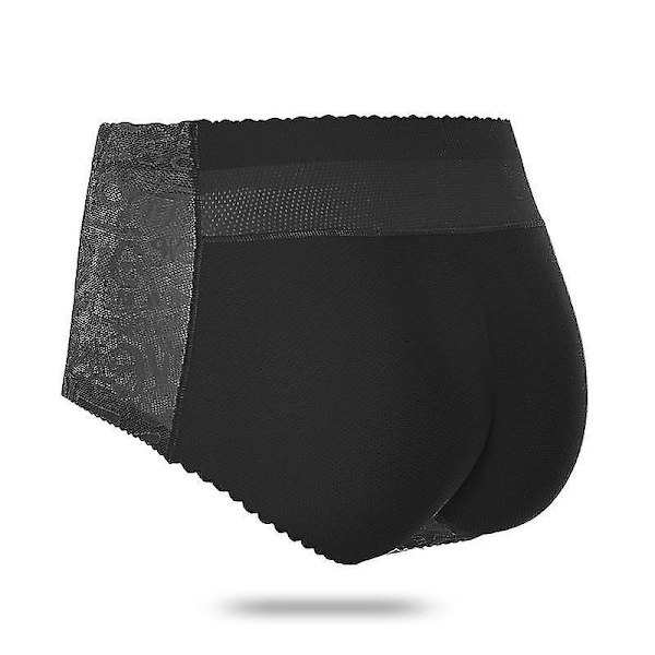 Dametruser med polstring for å løfte baken, formet for å gi en større rumpe Mid-waist 125black L