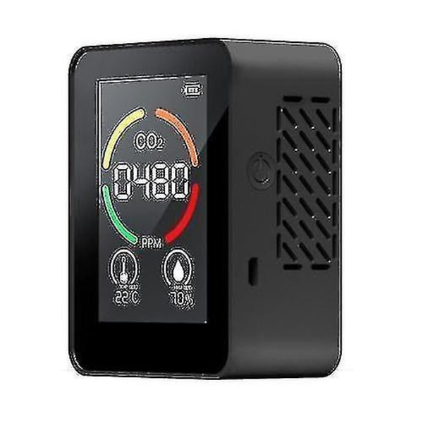 Agricultural Production Greenhouse Co2 Monitor Smart Air Quality Analyzer black