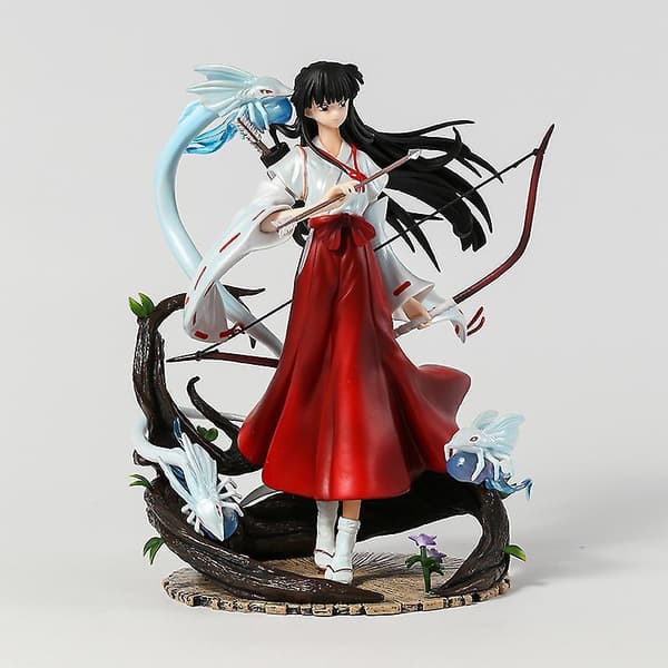 Inuyasha Kikyo Gk Statue Samlerfigur Model Dukke Dekoration Legetøj 25cm no box