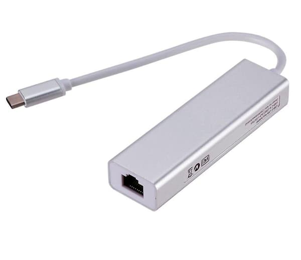 Type C Hann til Ethernet Hunn + 3 X Usb 3.0 / 3.1 Hunn