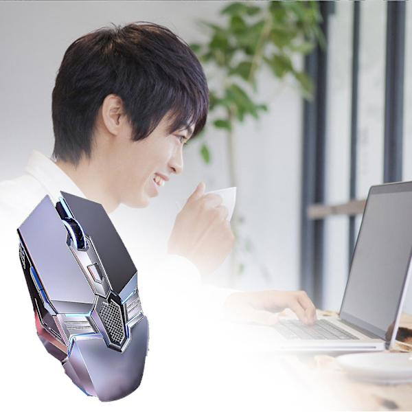 G12 Optical Mouse 6 Keys Usb Interface 3200dpi Macro Programming Mechanical Mouse For Gaming White