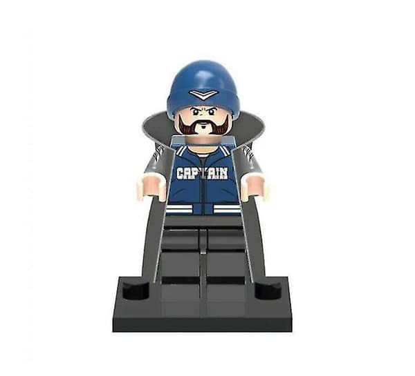 8pcs Superhero Series Assembled Building Block