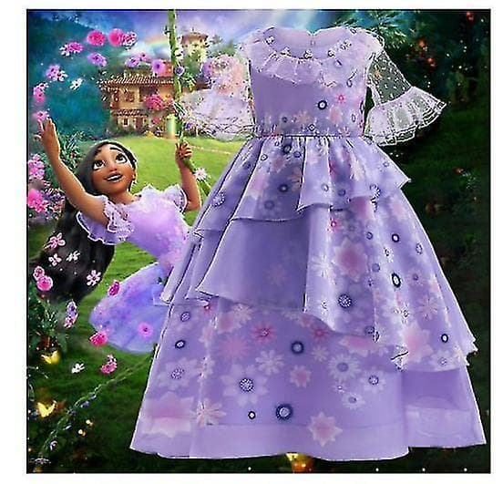 Encanto Isabela Prinsessamekko Tytöille 150cm
