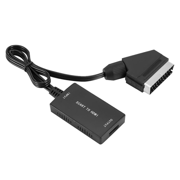 Scart To Hdmi 720p/1080p Switch Converter Scart In Hdmi Out Video Audio Converter Adapter For Hdtv Dvd