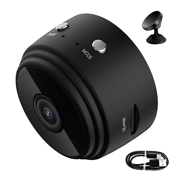 128gb A9 Mini Camera High-definition 1080p Wireless Wifi Smart Home Surveillance Ip Camera Support Night Vision & Motion Detection