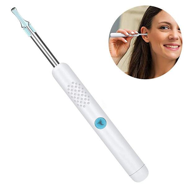 1 Pcs Ear Wax Removal, With Hd Endoscope Ear Camera White