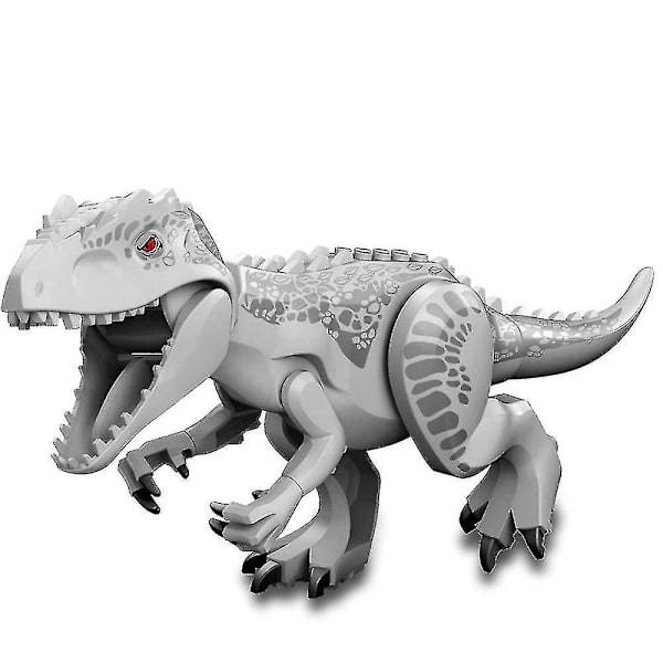 Samlede Byggeklodser Legetøj Dinosaur Verden Tyrannosaurus Børn Dyremodel Klodser Legetøj A7